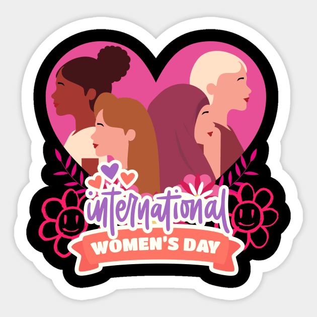 International Womens Day Sticker by Charlie Dion